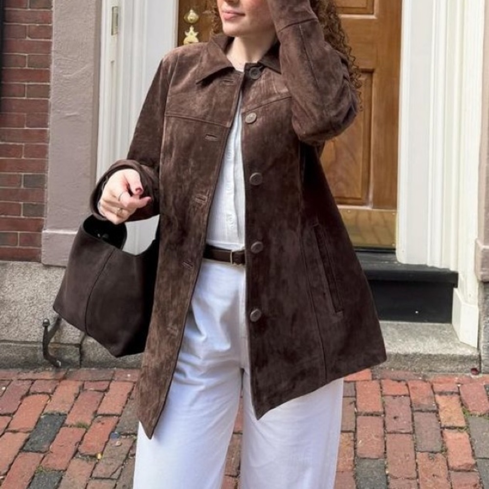 Brown Suede Jacket